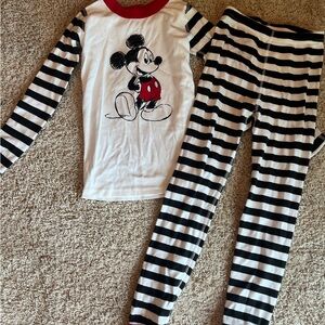 Disney Mickey Mouse Kids Pajamas - Black and White